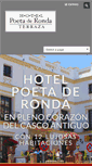 Mobile Screenshot of hotelpoeta.es